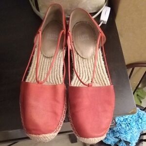 Eileen Fisher Women's Red Espadrille Shoes
